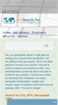 Mobile Screenshot of jobs.geosearch.com
