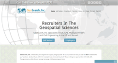 Desktop Screenshot of geosearch.com