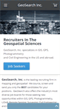 Mobile Screenshot of geosearch.com